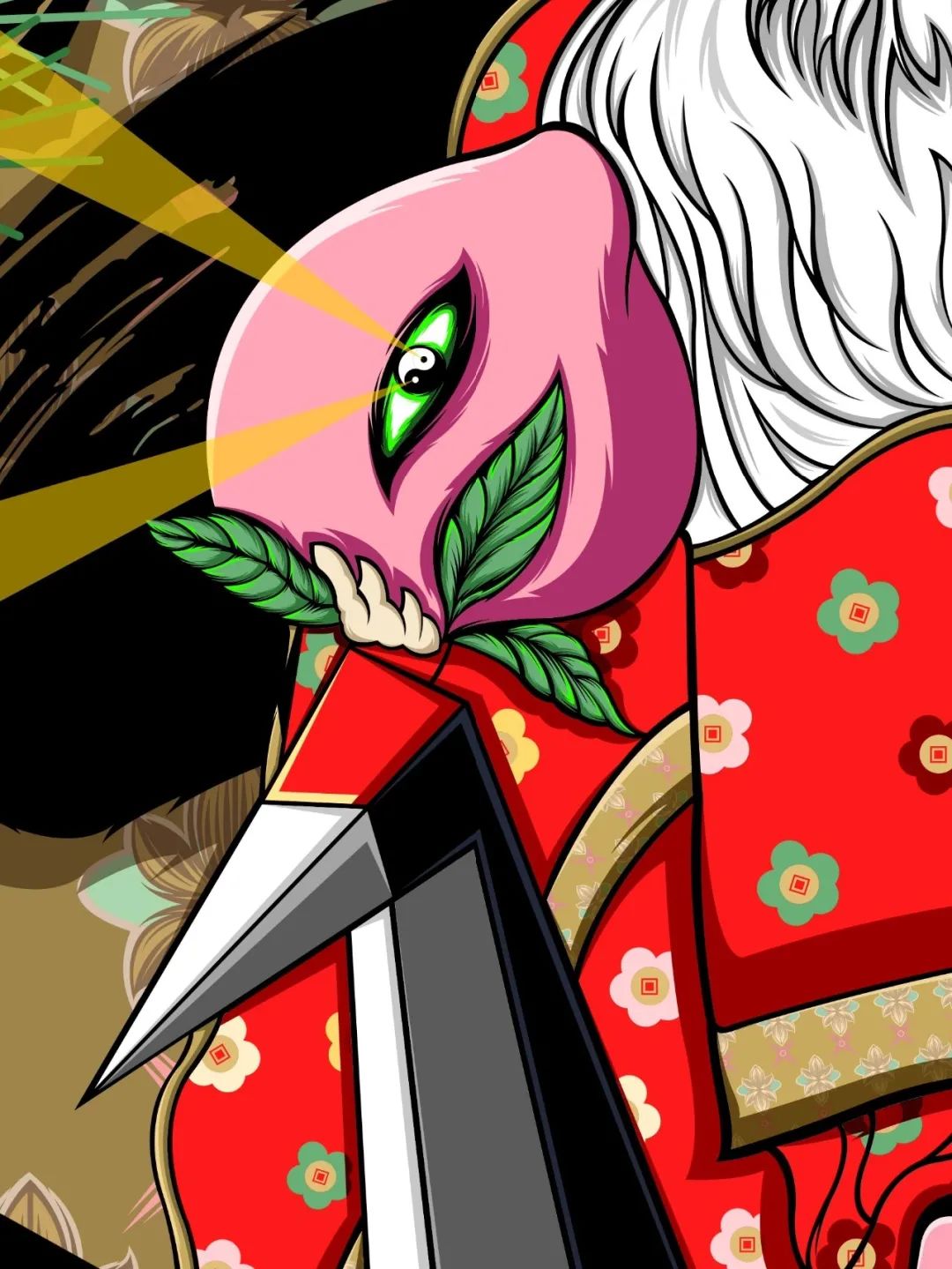 KzengJiang：连接传统与现代间的“东方浮世绘”「中国风艺术家」