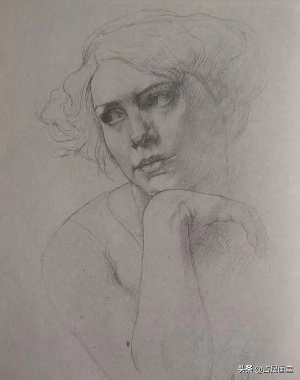 德国素描大师，康波夫严谨的素描