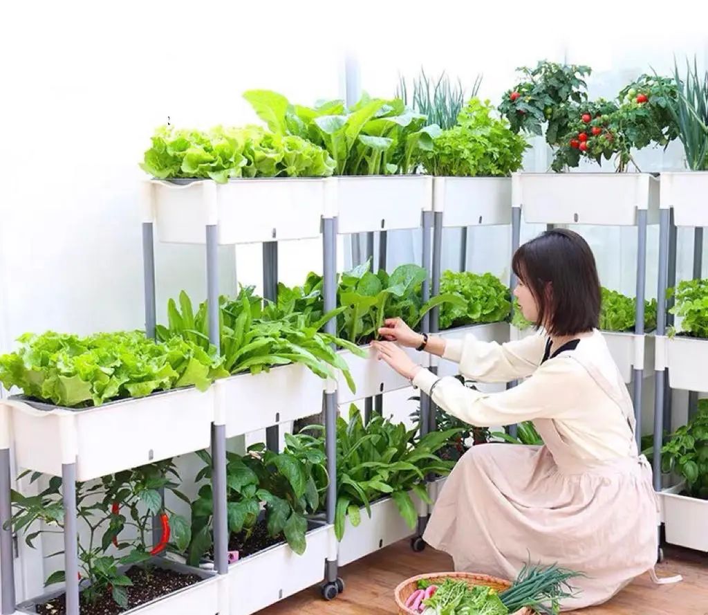 全自动阳台种菜神器,阳台立体种菜神器