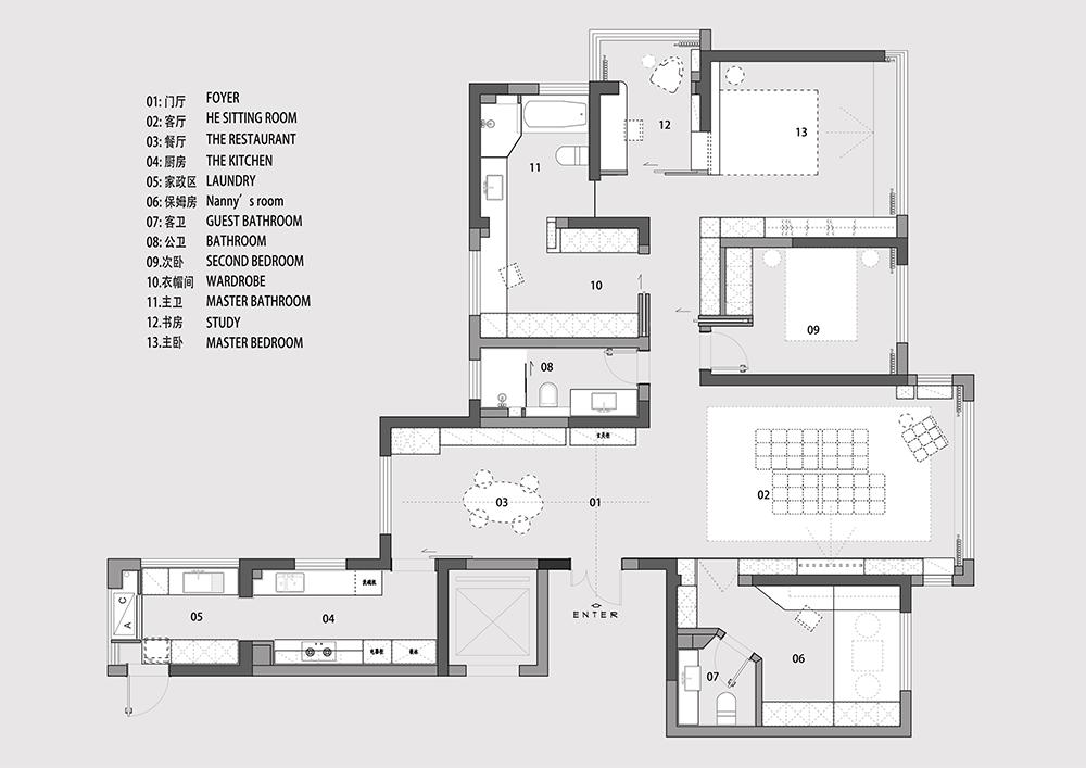 极简大气私宅外立面设计,70平米极简轻奢私宅