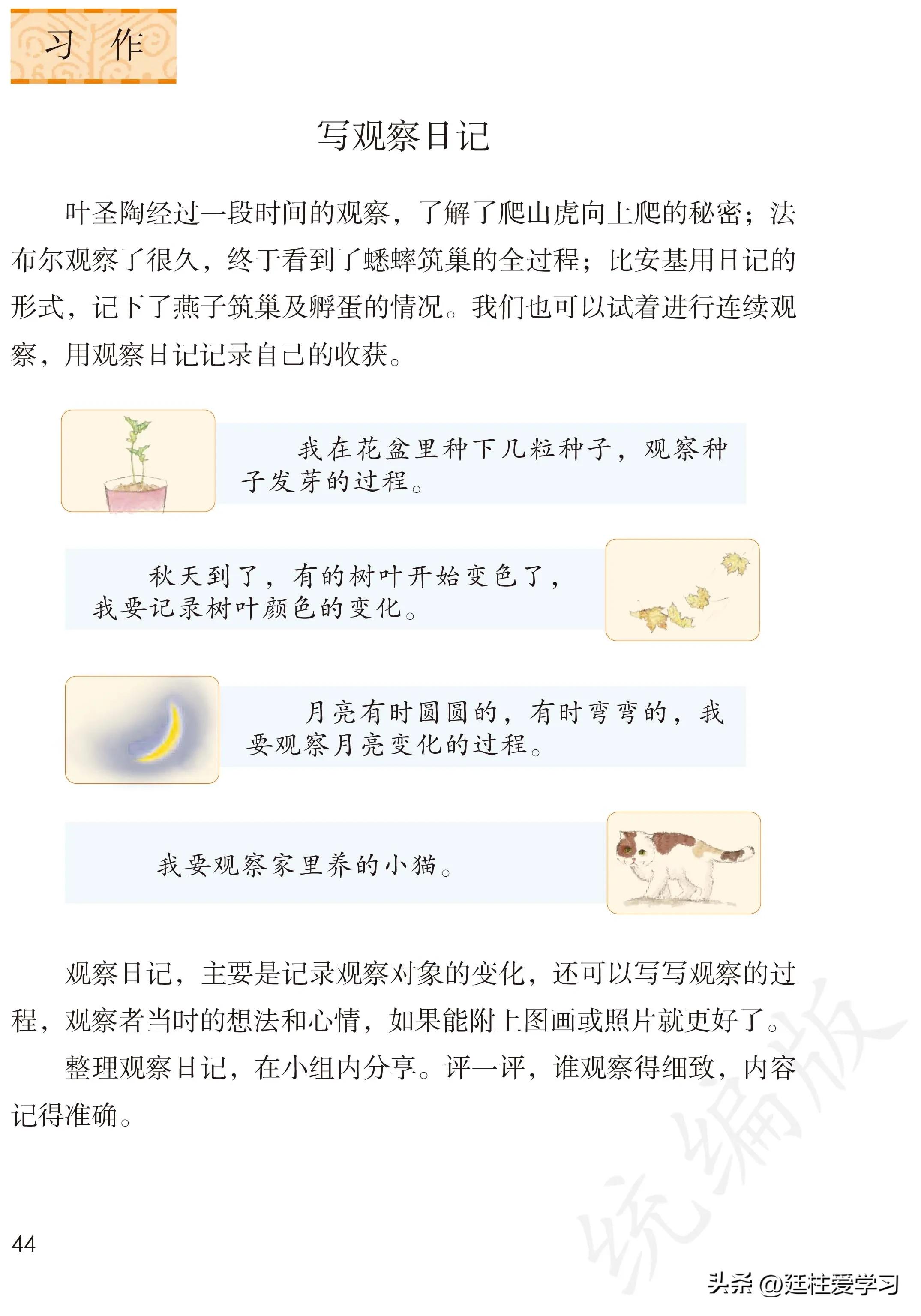 小学语文四年级上册27课,部编版小学语文四年级下册电子版