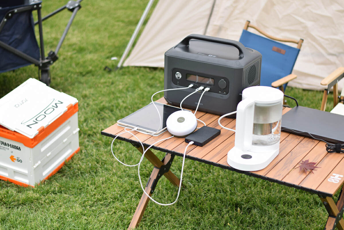 绿联户外电源gs1200实测,露营用户外电源推荐