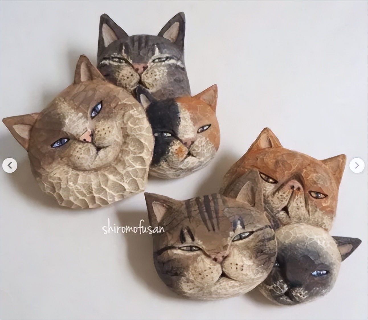 日本艺术家木雕猫,日本木雕猫艺术家