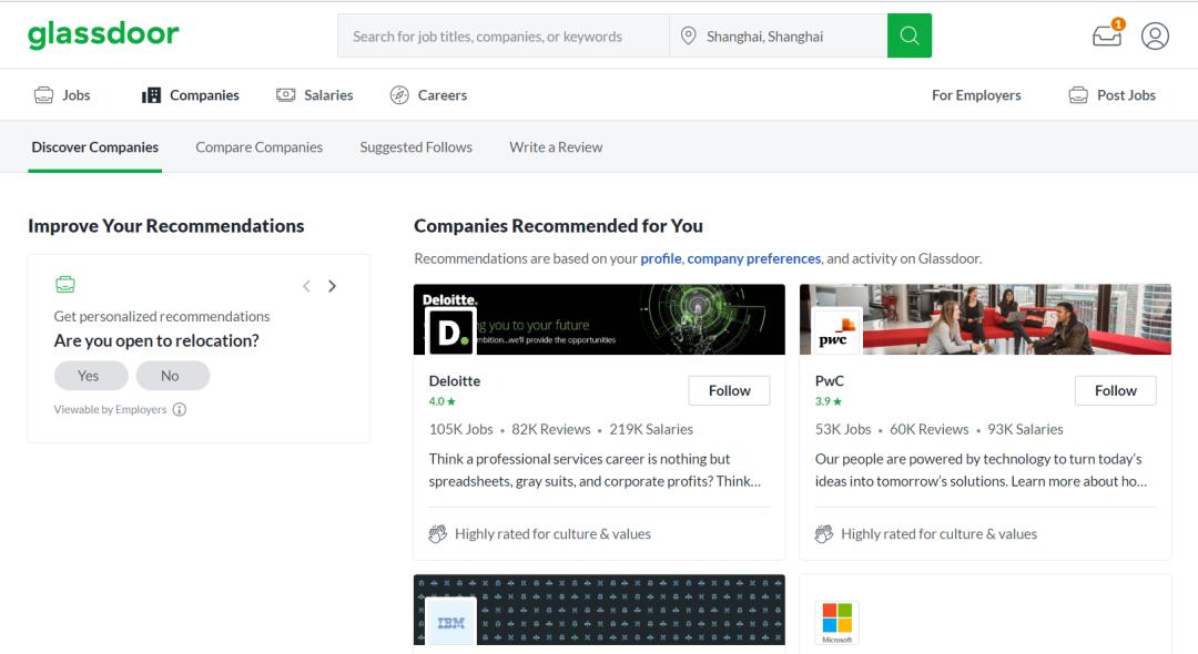 美国常用的找工作网站,美国找工作网站排名推荐