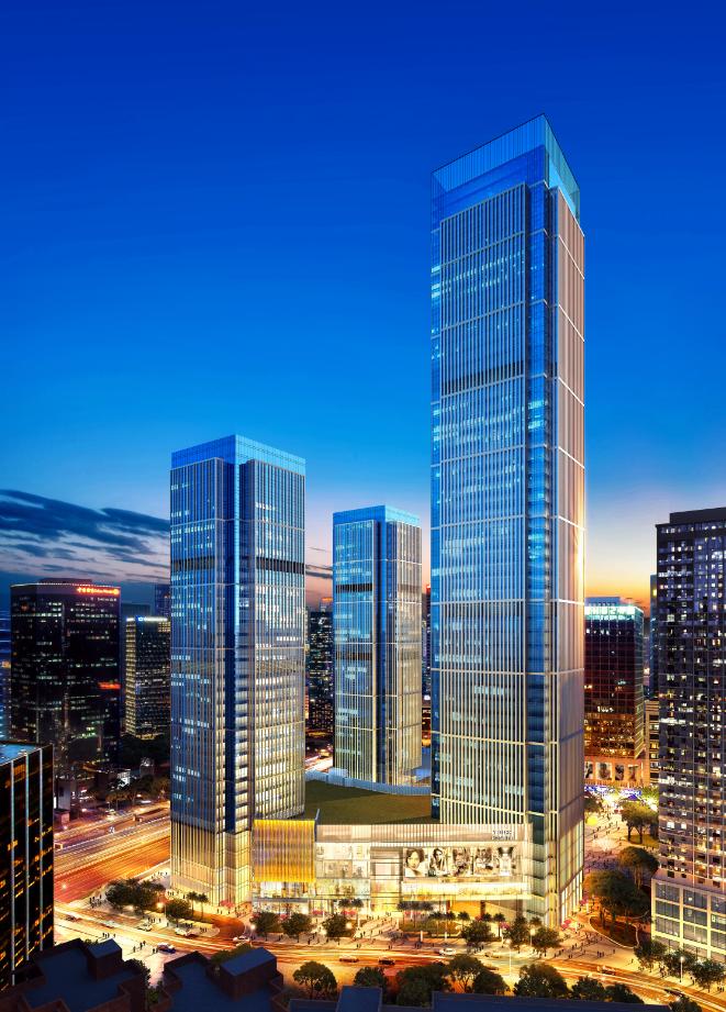 250米+154米！重庆“隆鑫时代中心”T2栋竣工交付