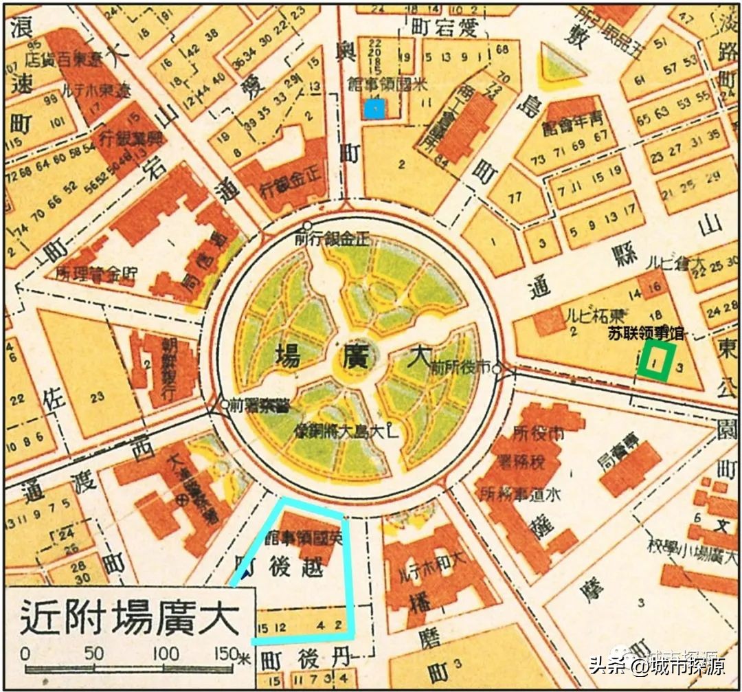 大连中山广场历史回忆,大连标志性建筑物被拆