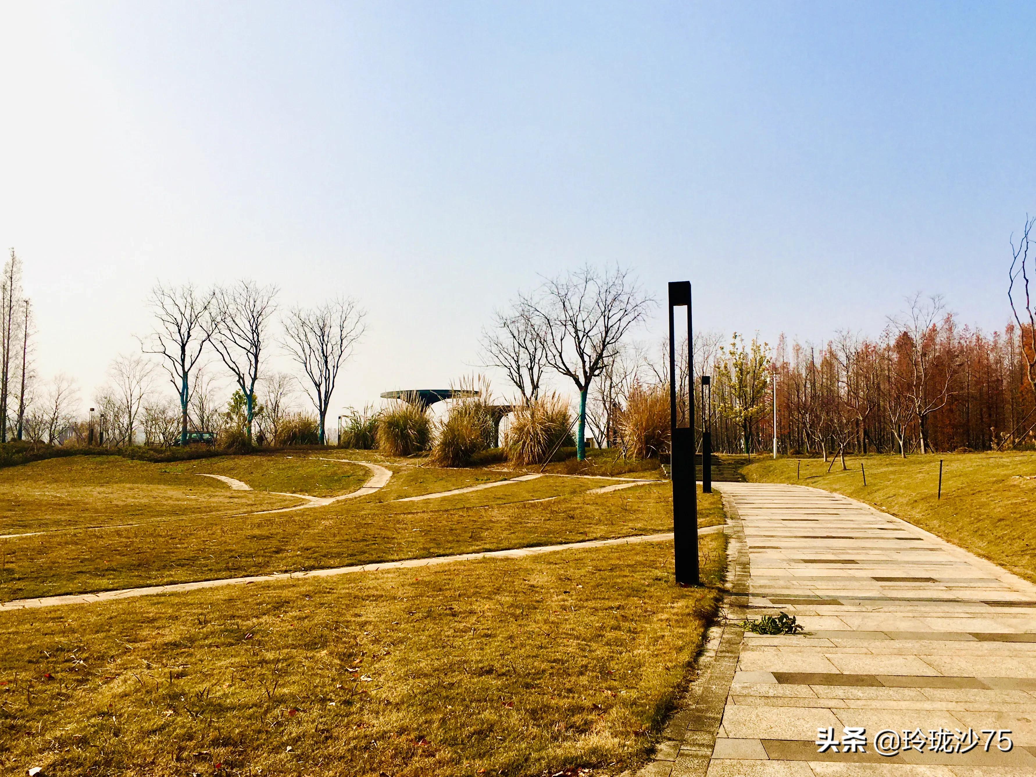 长沙风景美丽的篮球场,长沙王陵公园生态足球场