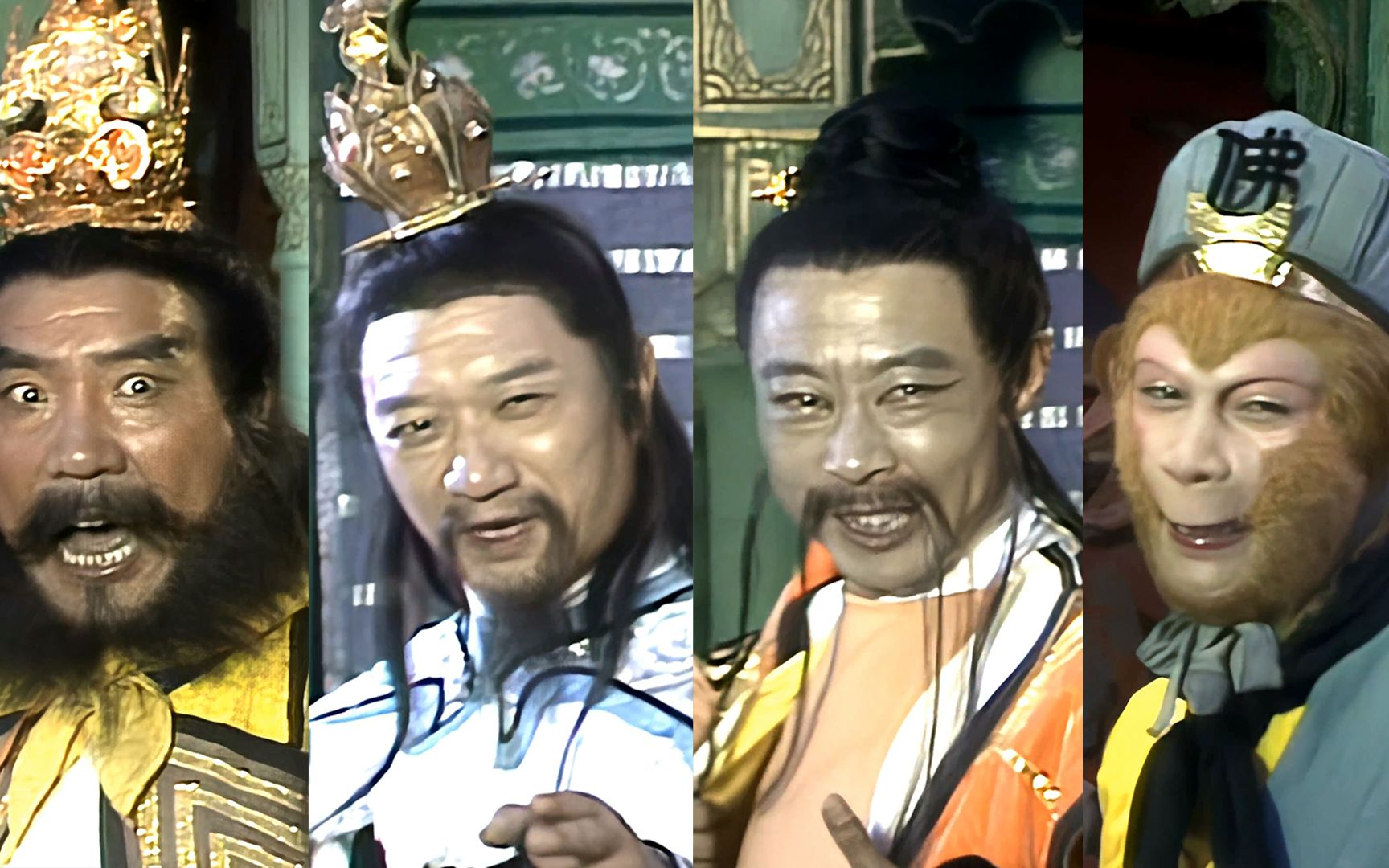 西游记中八戒两次巡山结果如何,西游记八戒把三清圣像扔茅坑