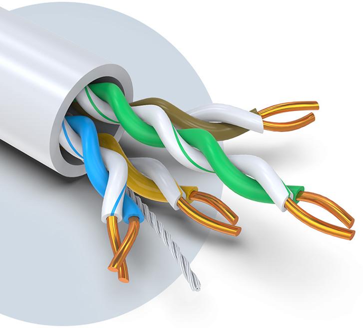 六类网线与五类网线的施工区别,超五类网线和六类网线的接法