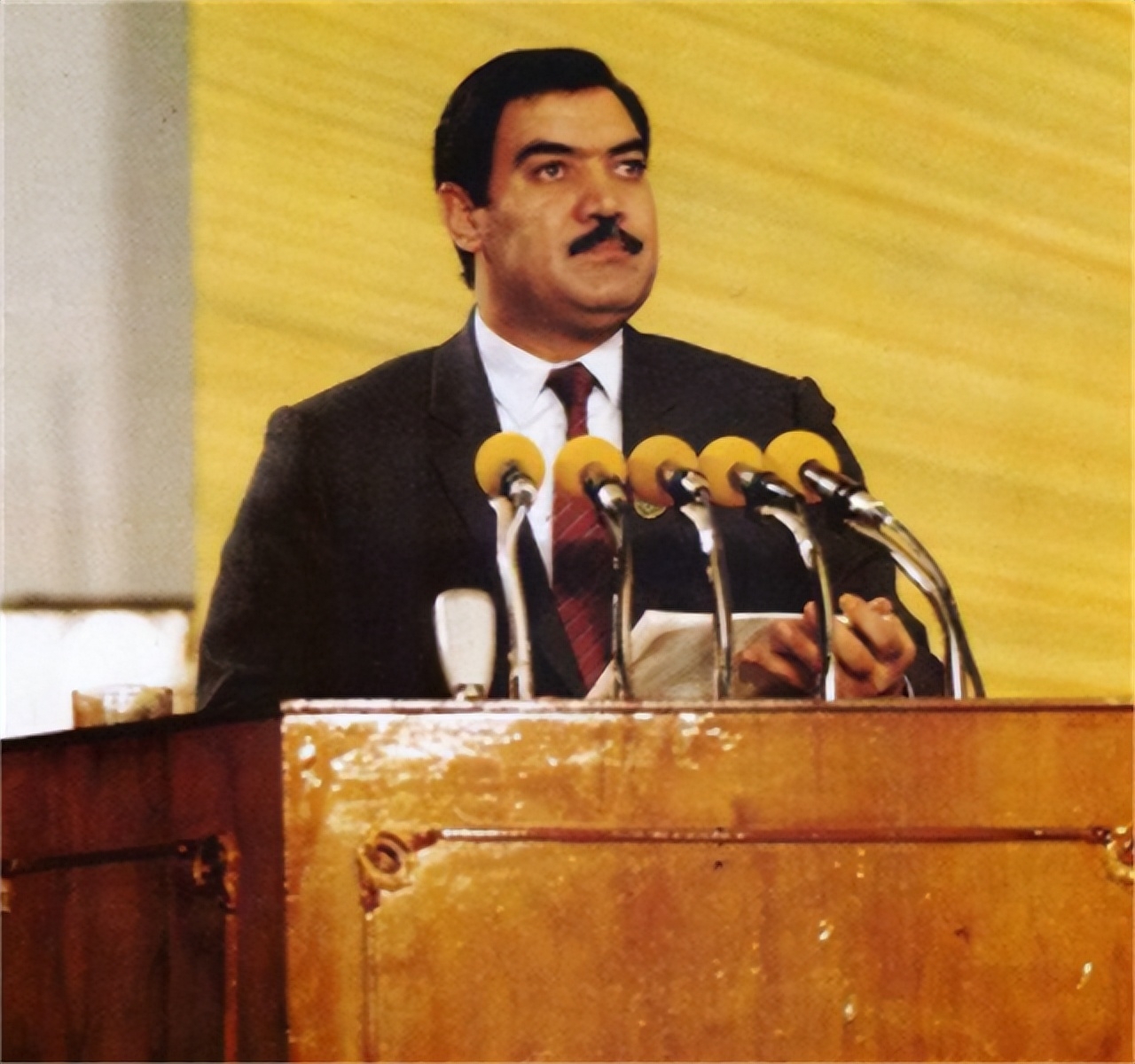 1996年，阿富汗的前总统纳吉布拉，遭遇残忍阉割，尸体被扔臭水沟