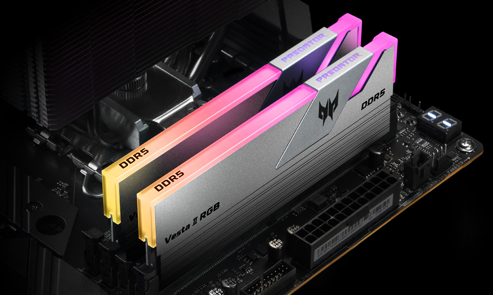 CL32\CL34超低时序！宏碁掠夺者DDR5VestaII6800MHz内存开售