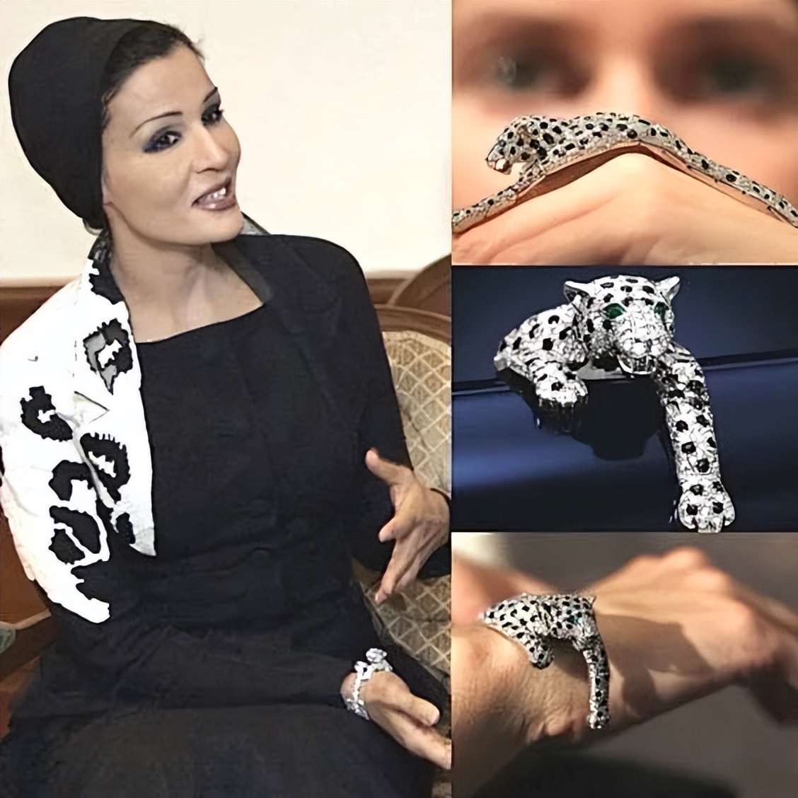 深扒卡塔尔王妃的珠宝盒，竟然发现了温莎公爵夫人的拍卖真品