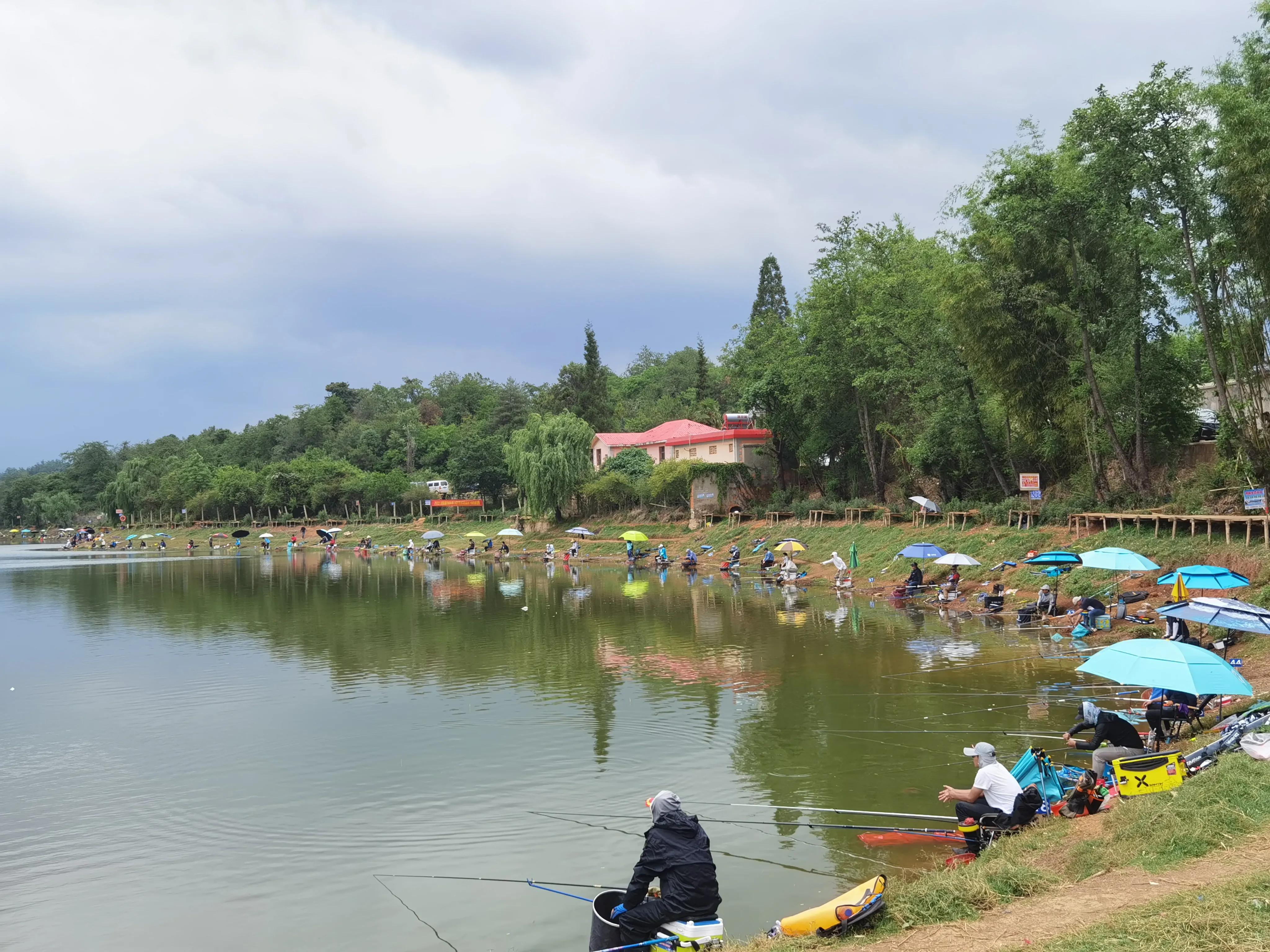 天目湖库钓大赛,昆明呈贡杨官庄水库