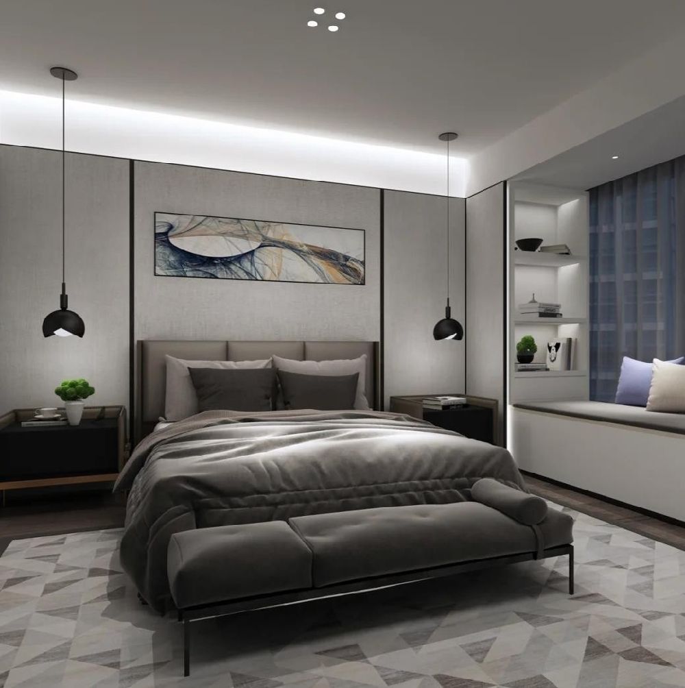 卧室无主灯好还是客厅无主灯好,无主灯设计卧室安什么灯