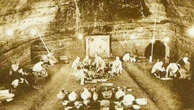 慈禧棺椁被打开结果惊呆众人,1984年清理慈禧墓纪录片