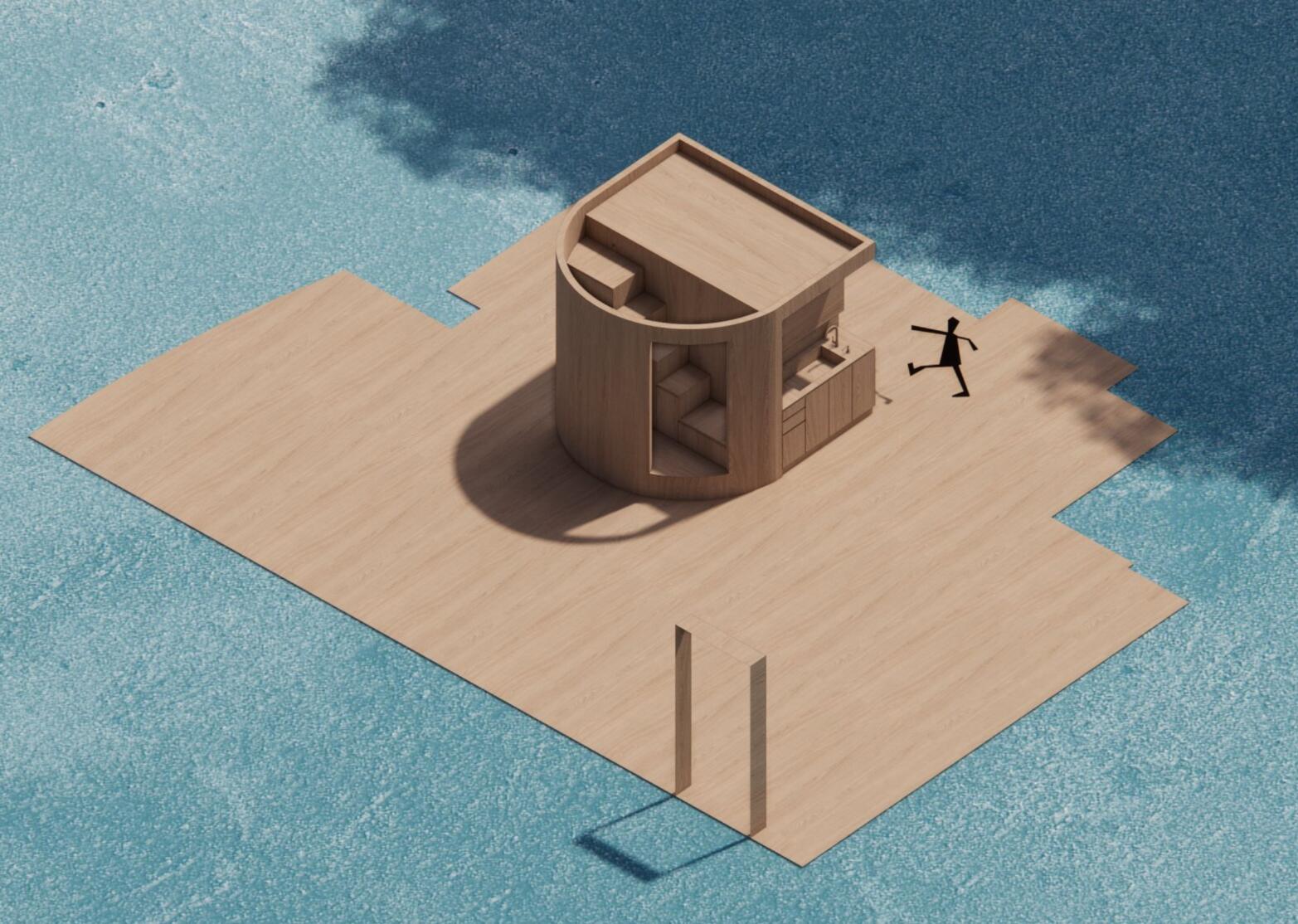 建造一个充满友善的岛屿,夫妻花30年建造海上小岛