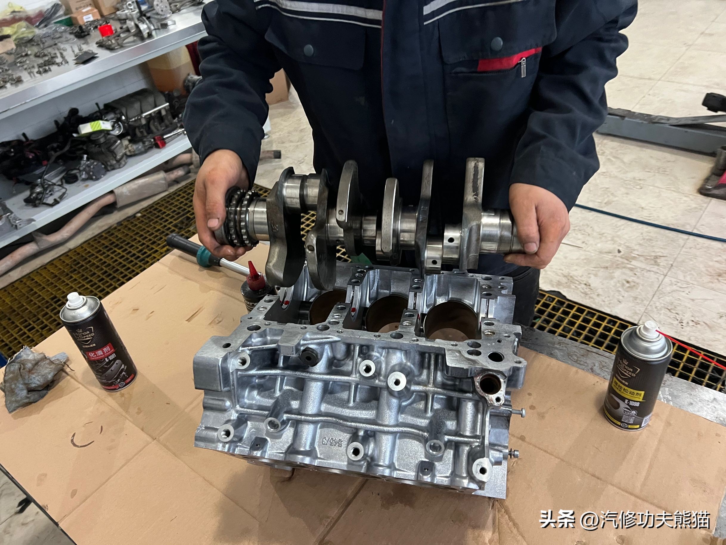 翻新60年前的奥迪,老车翻新奥迪a6发动机