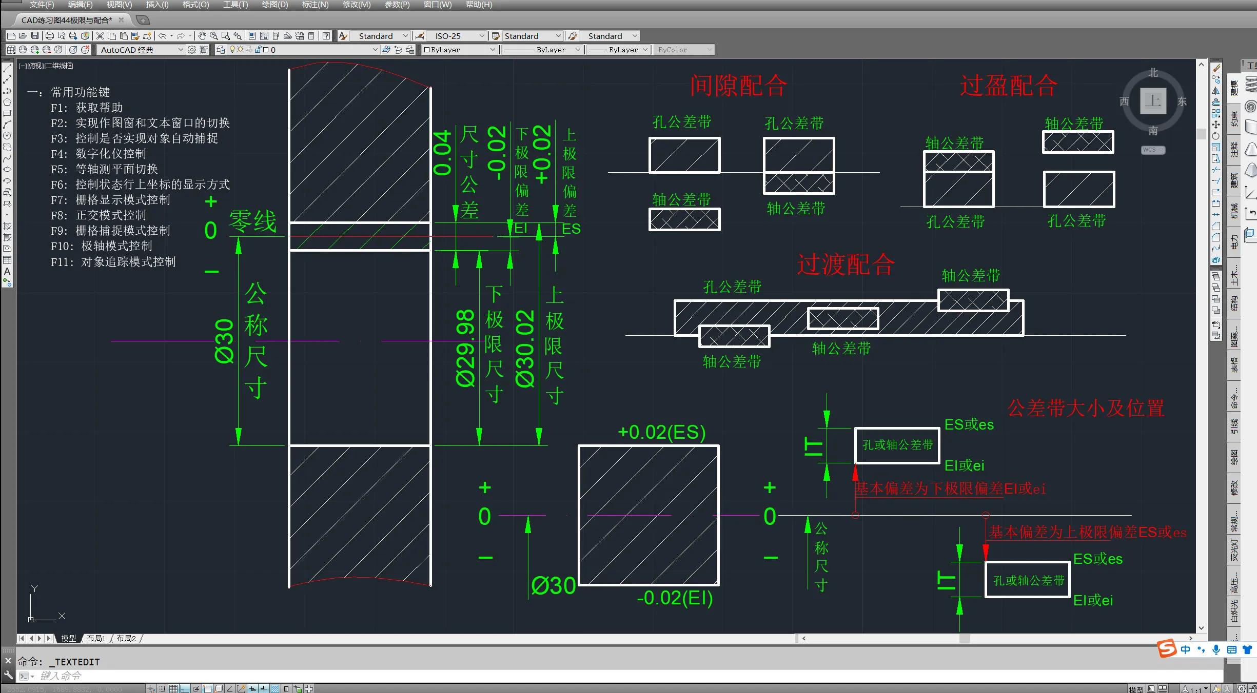 cad极限偏差上下怎么都变成正的,cad去标极限公差