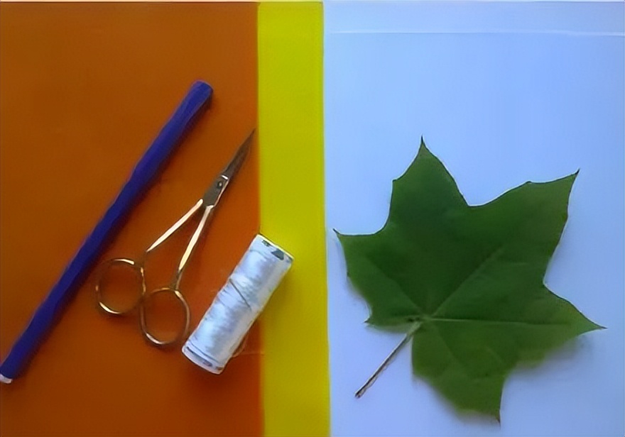 学生手工制作秋天的风景,秋天手工创意作品一叶知秋