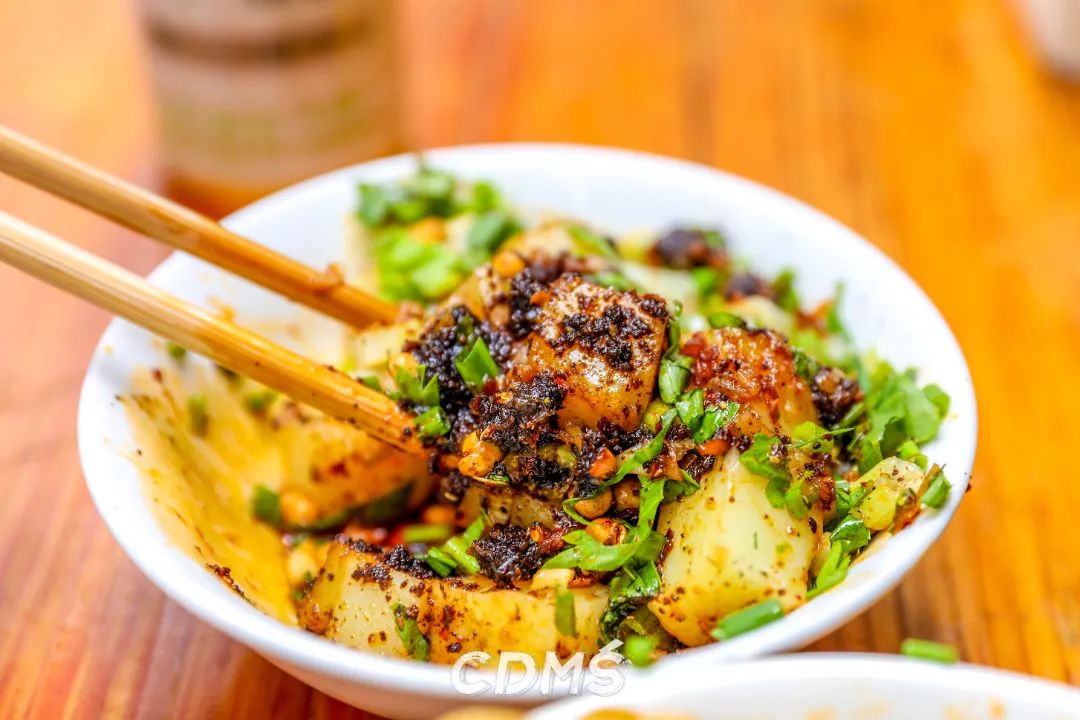 成都分量超大的凉面,成都凉面店