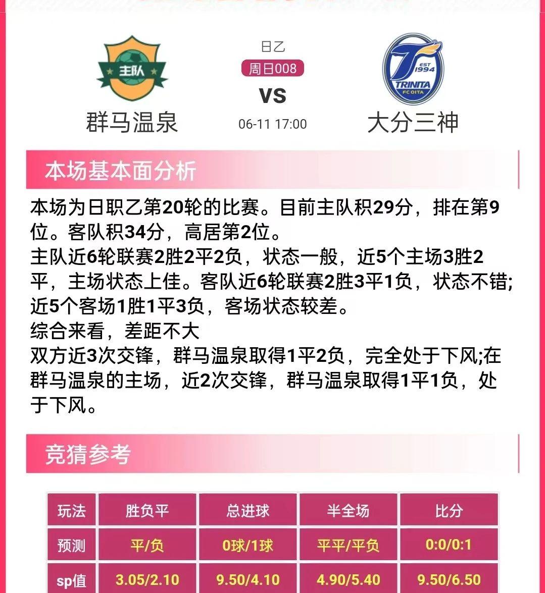 竞彩推荐11中6,每日竞彩足球胜平负预测推荐