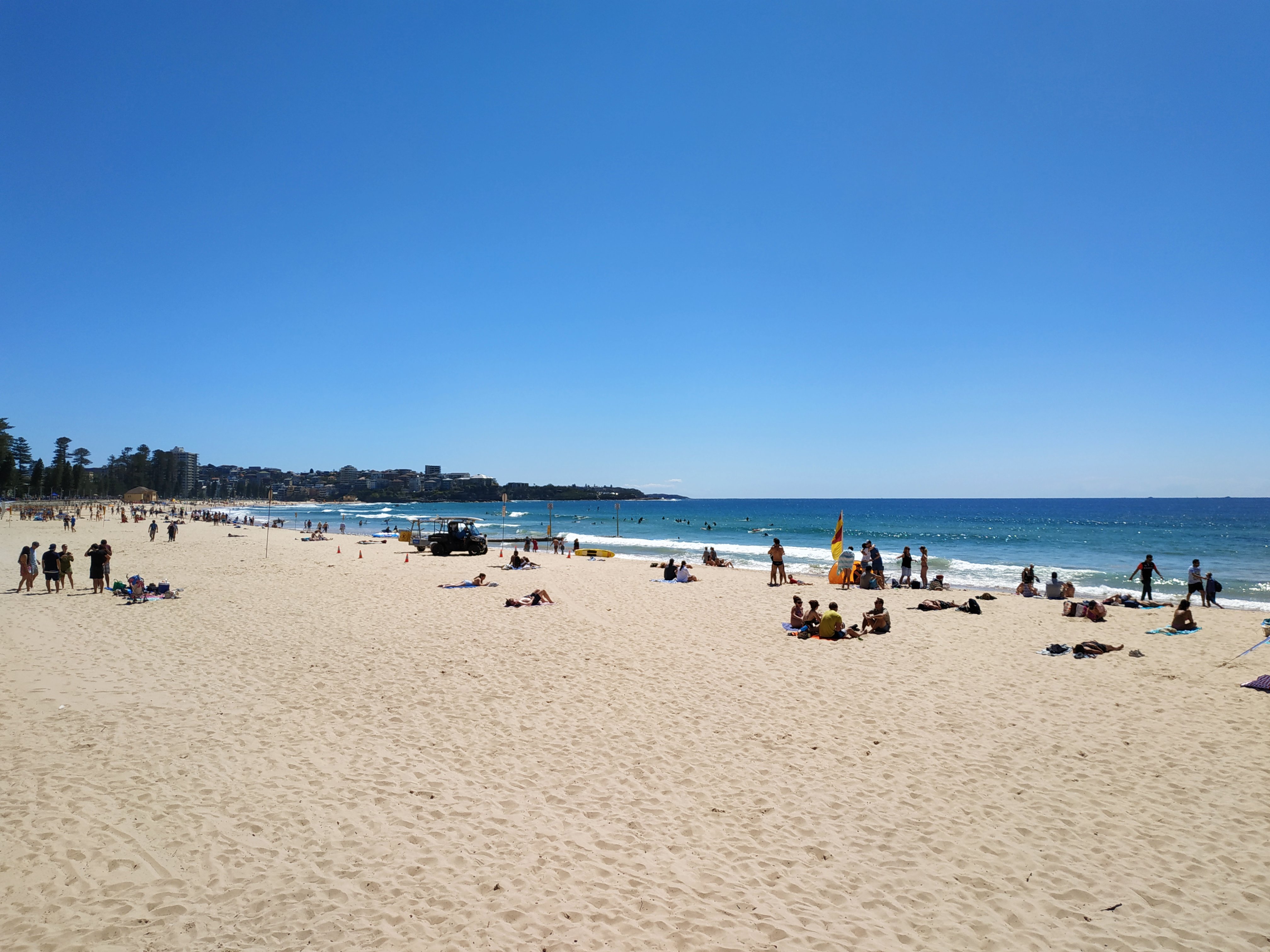 曼利海滩风景图片,著名的曼利海滩