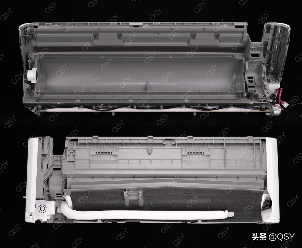 美的空调风酷拆解图,美的柜机kfr51lw风轮拆卸视频