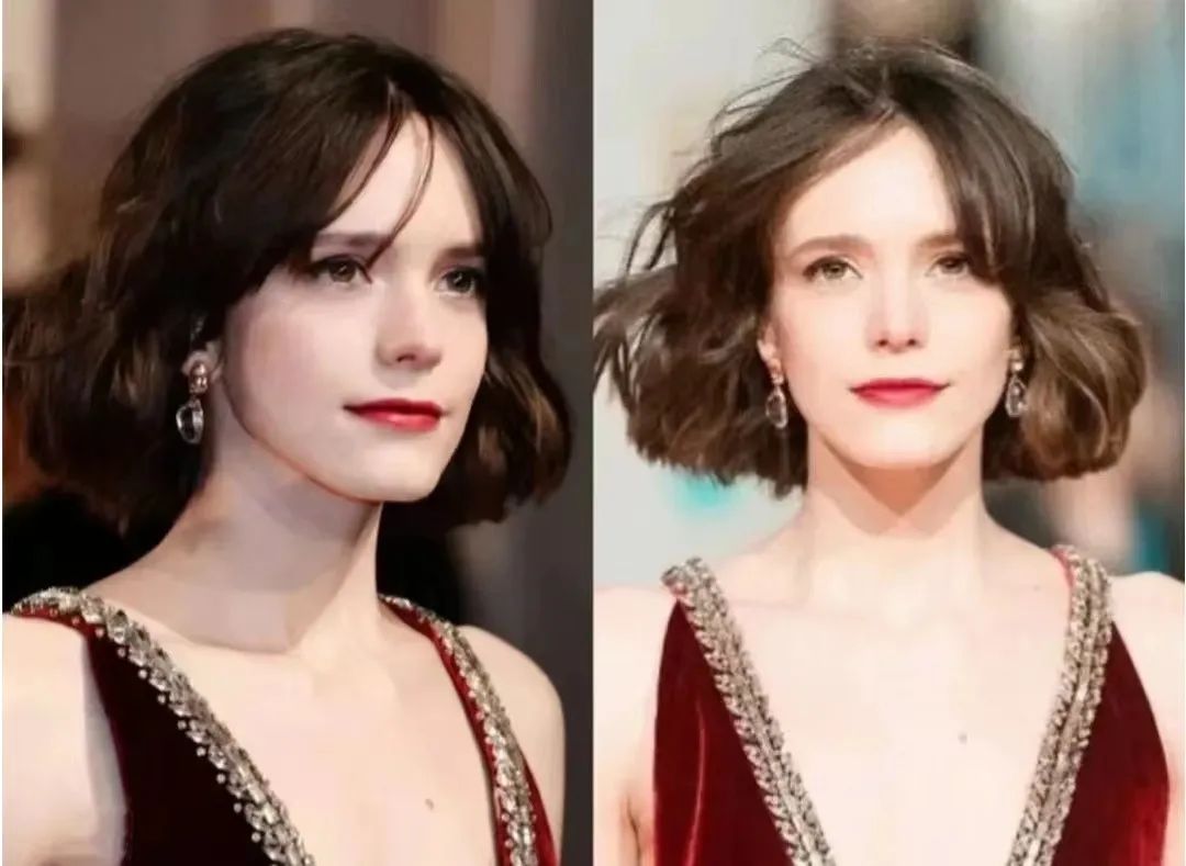 适合长脸窄的过新年发型,又可爱又不显脸大的披着头的发型