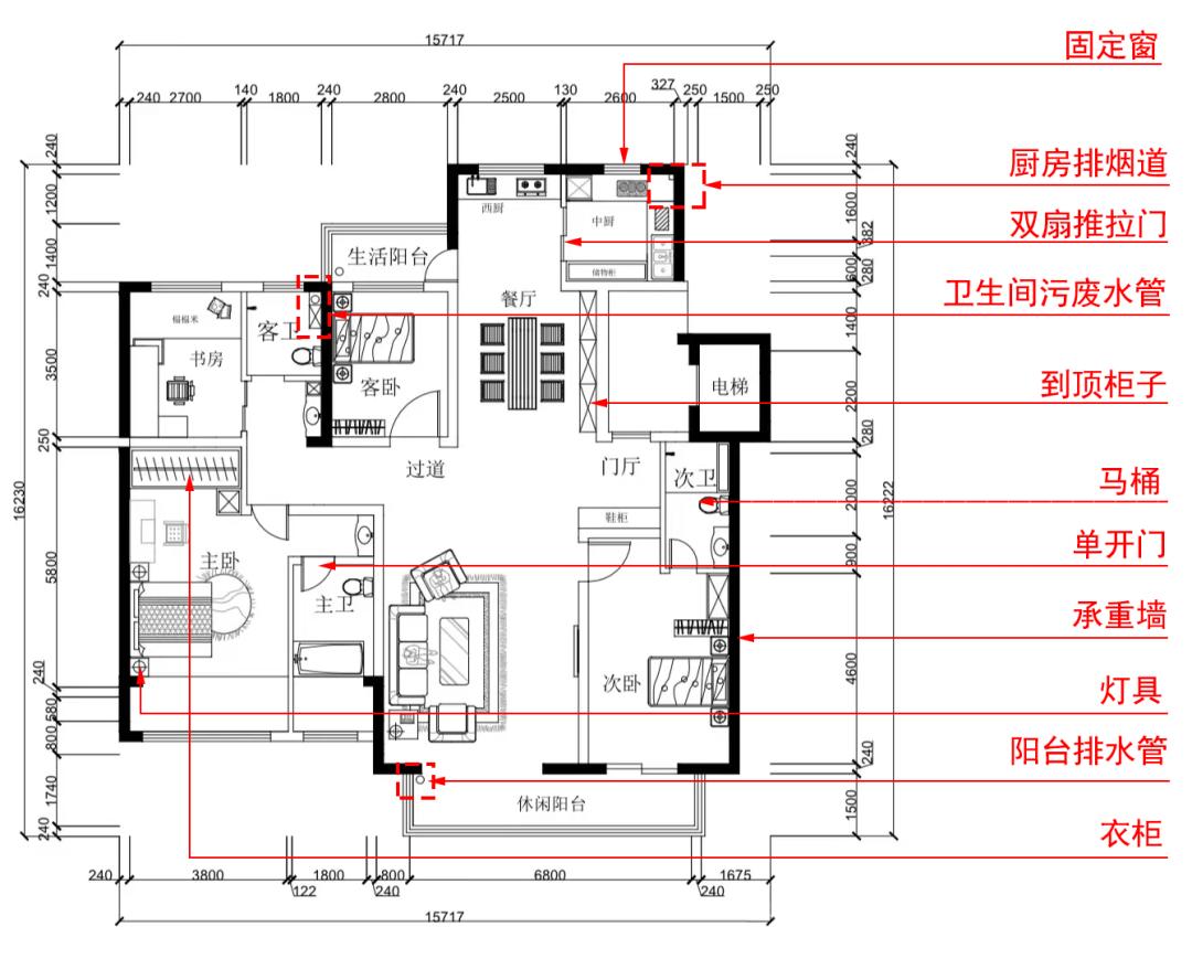 室内设计施工图符号识图教程,室内设计su全景图制作