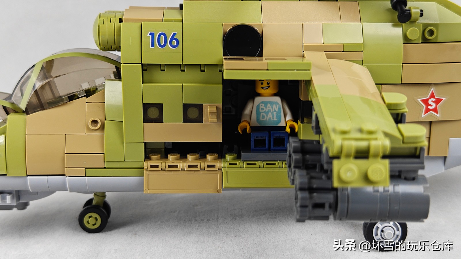 小鲁班积木is2重型坦克,小鲁班积木j20