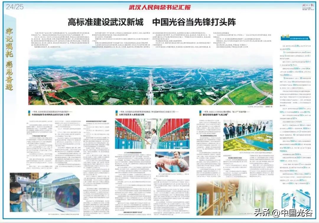 武汉新城新地标光谷之珠建成,建设中的武汉光谷新城