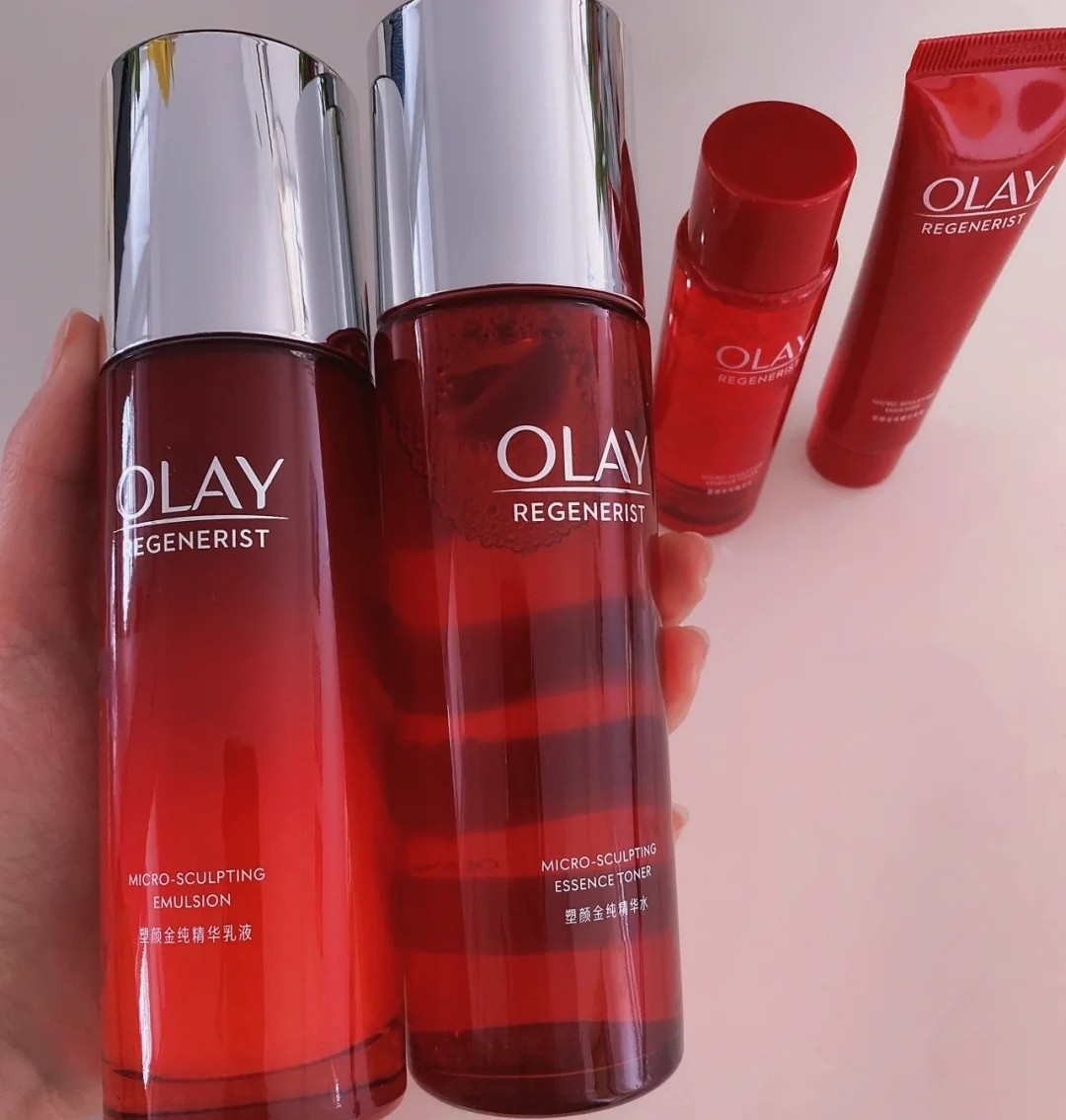 olay水感透皙水乳测评,olay一套水乳补水美白双重功效