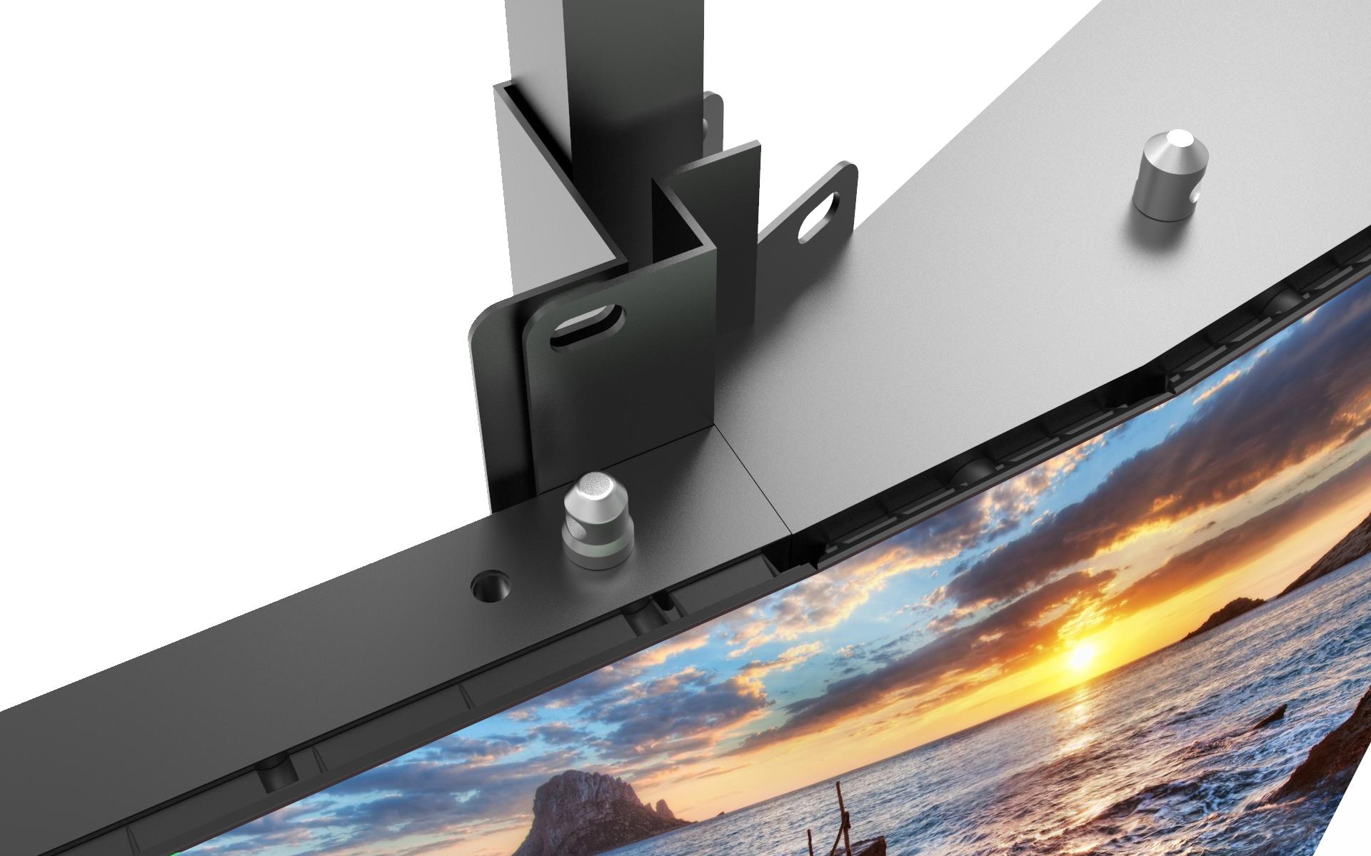 led曲面显示屏解决方案,大屏幕led显示屏重要参数