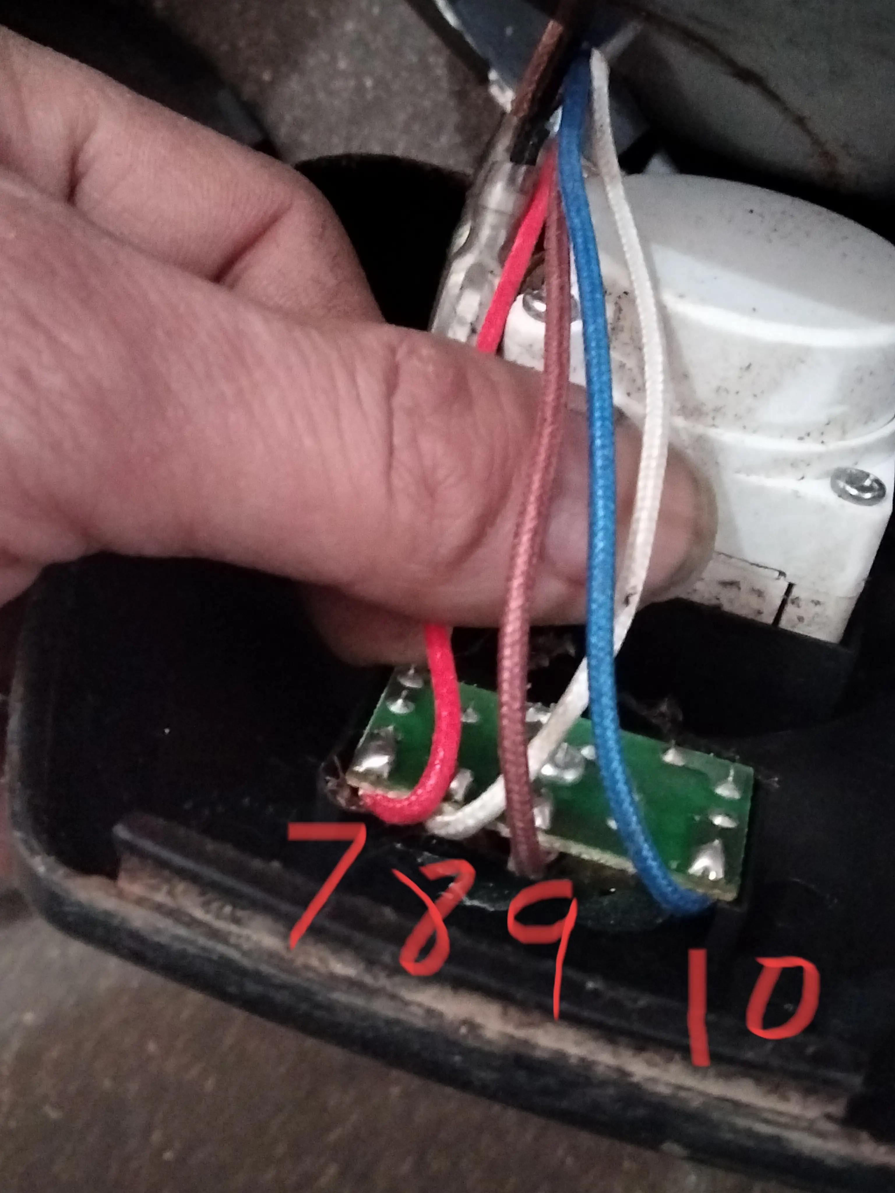 机械电压力锅电路板内部线怎么接,手扭式电压力锅接线实物图