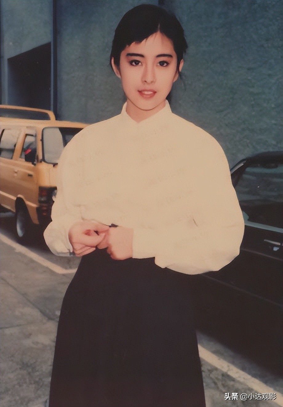 王祖贤头像复古港风照片,港台怀旧金曲王祖贤