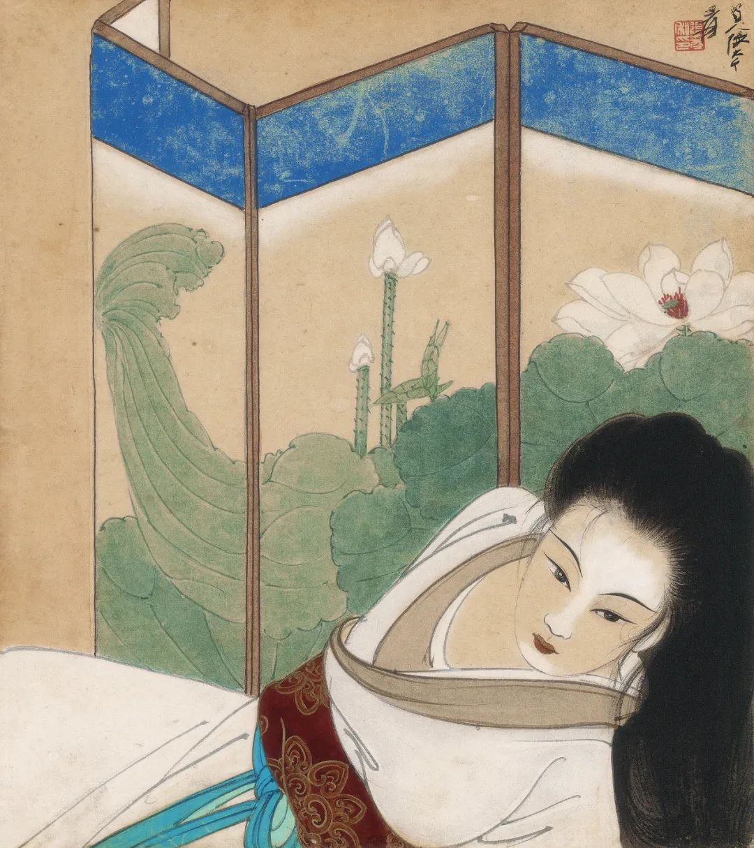 张大千黄宾虹近况 (张大千吴冠中画)