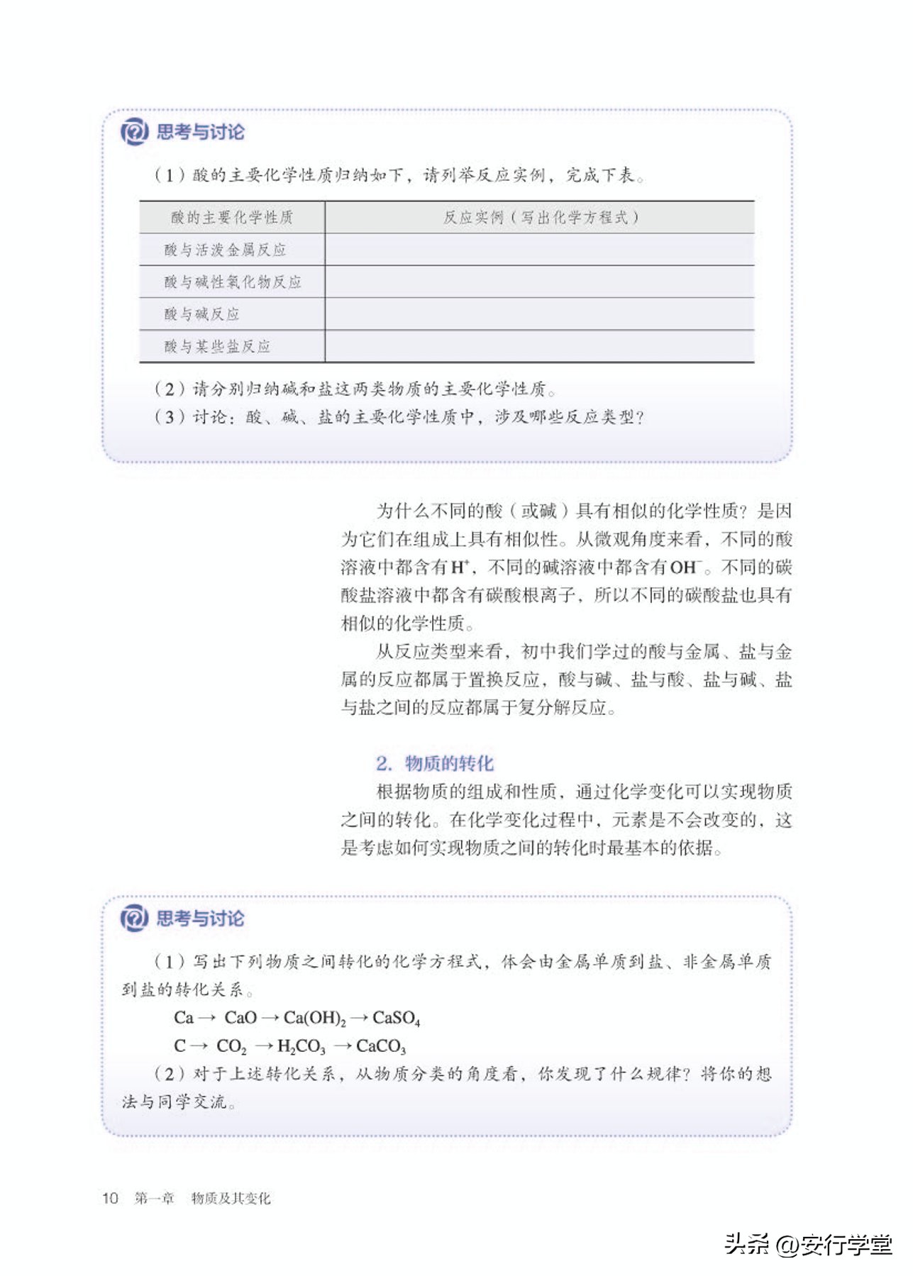 高中化学必修第一册思维导图,高中化学必修第一册知识点归纳