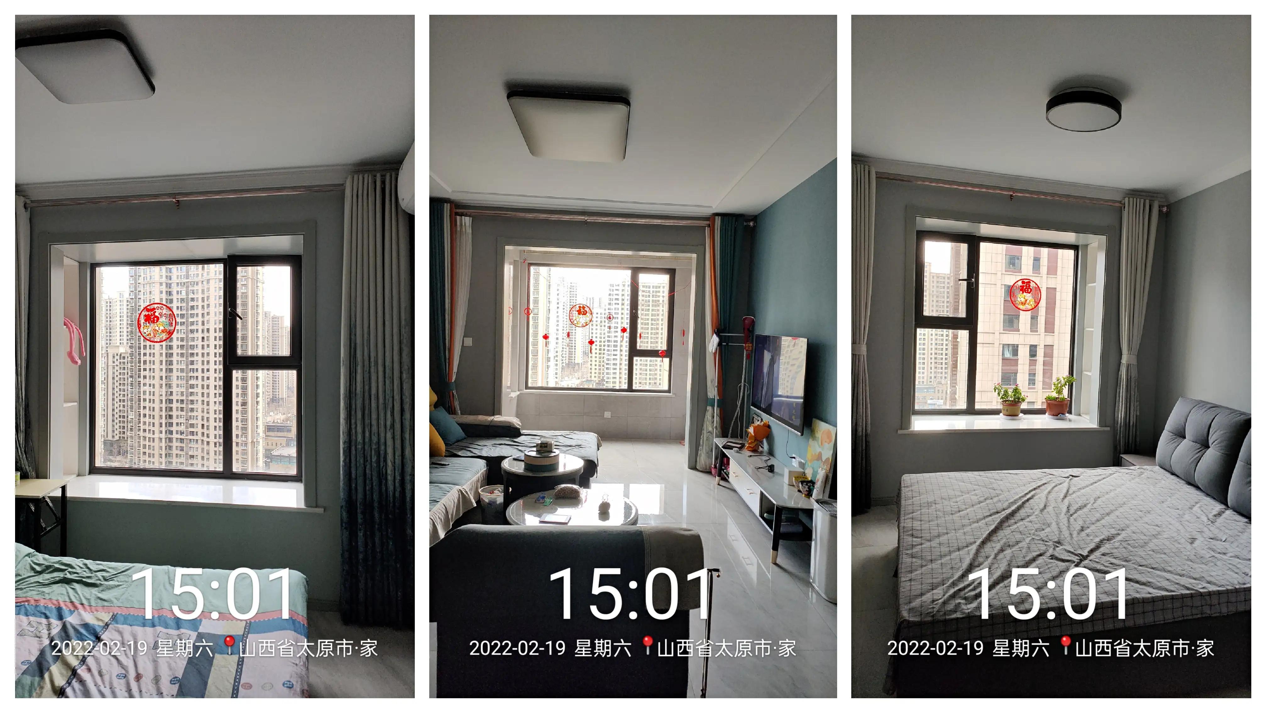 拍照记录了家里一天的采光，说说我的感受