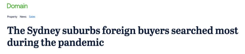 海外房产首选地,海外买家澳洲买房