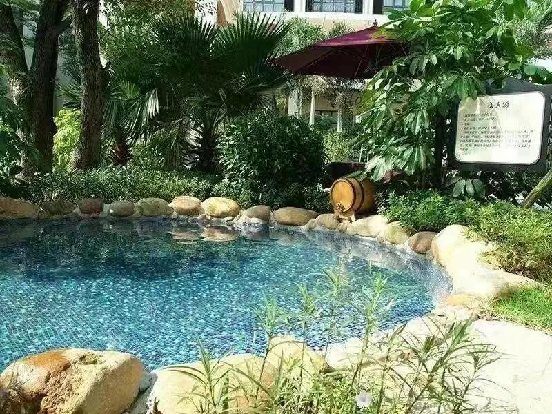 广州从化温泉度假别墅带泳池,广州从化水上威尼斯泳道别墅