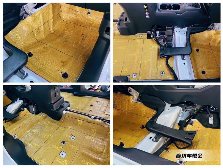 追寻安静廊坊车悦会jeep牧马人汽车隔音改装大白鲨