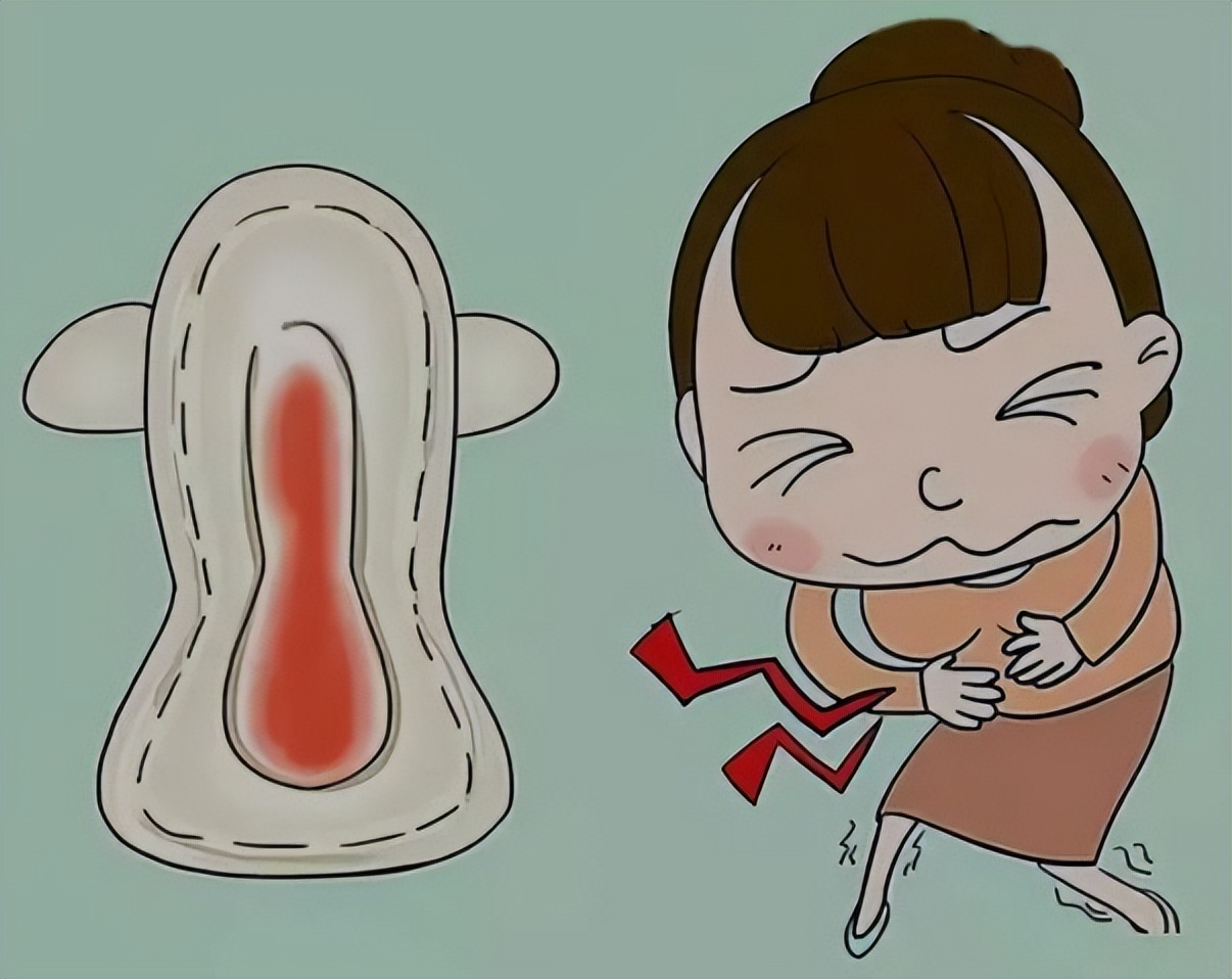 女生例假期间，流出的一股“血块”是什么？建议女生了解下