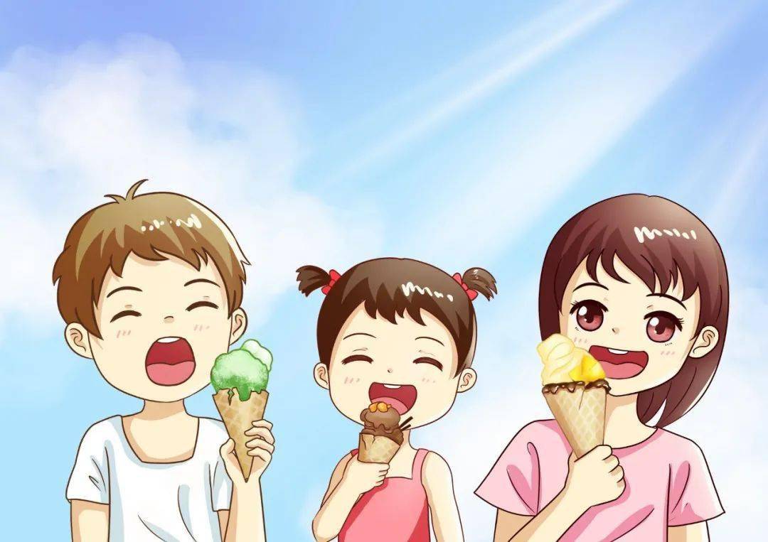 孩子吃冰淇淋会肚子痛吗,天冷小孩吃冰淇淋会不会拉肚子