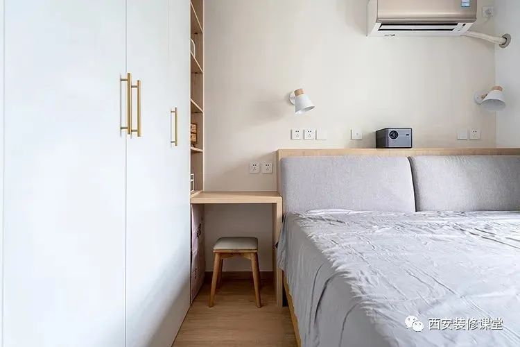 小户型77平米二室一厅极简,老房改造小户型两室无厅