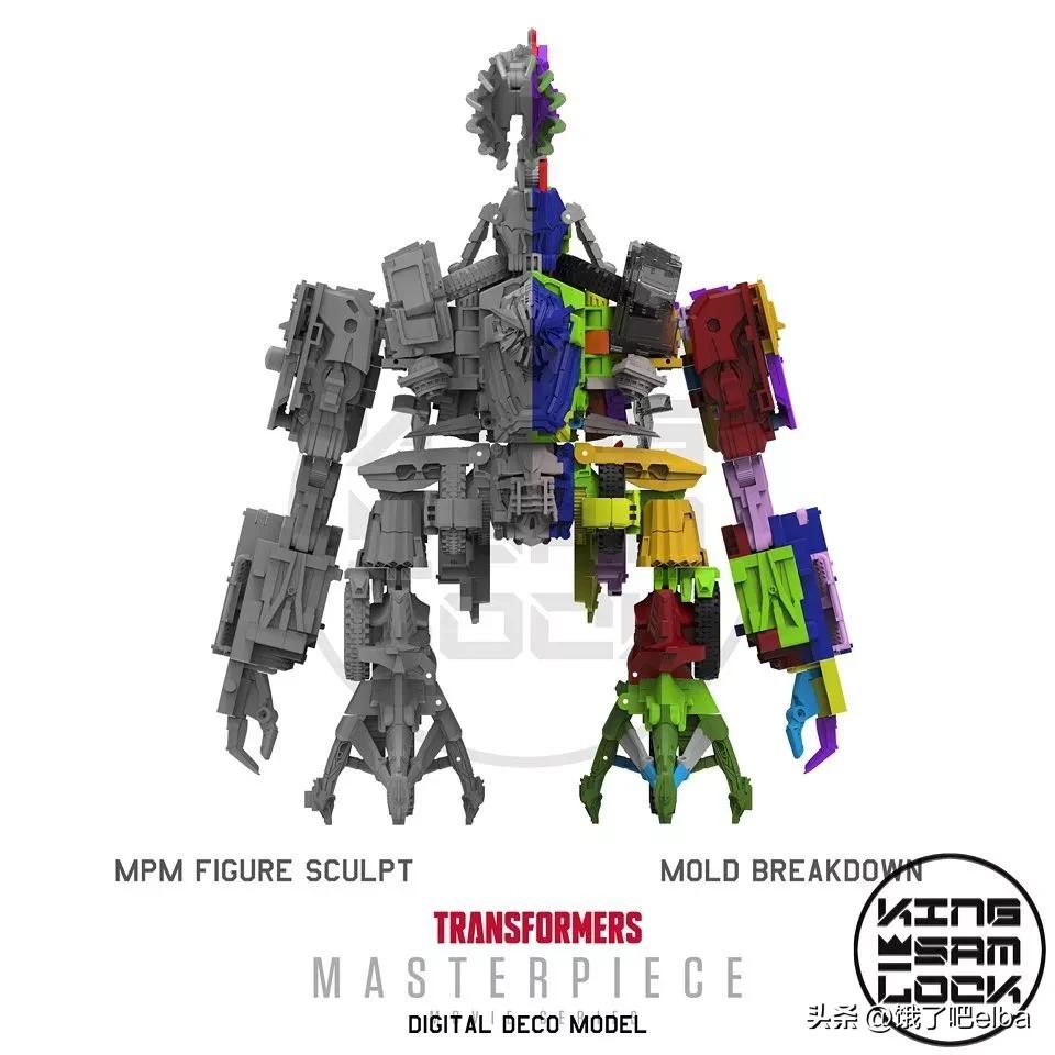 变形金刚玩具拍摄细节,变形金刚mp14红色警报变形过程