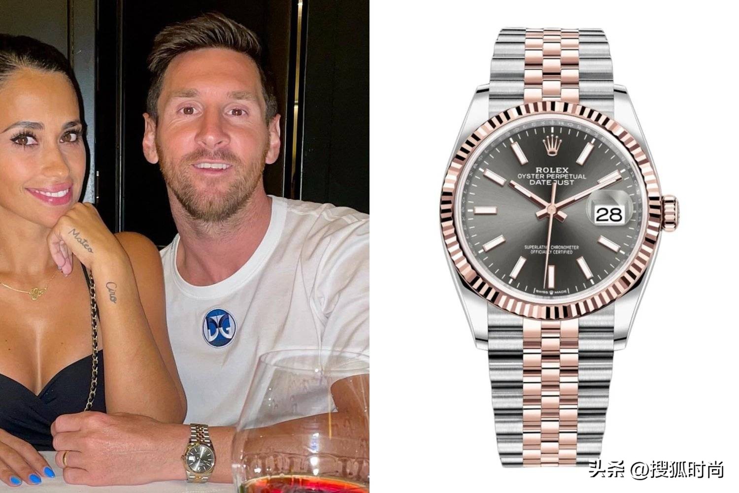 梅西来北京穿搭,梅西来北京带的什么表