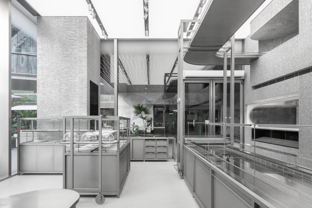 泡沫铝夜间效果图片,泡沫铝透光效果图