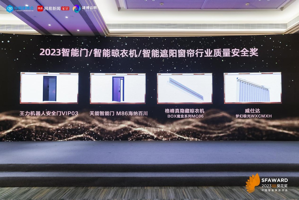 直击中国建博会真隐藏晾衣机发明者格峰爆火出圈囊获七大重磅奖项