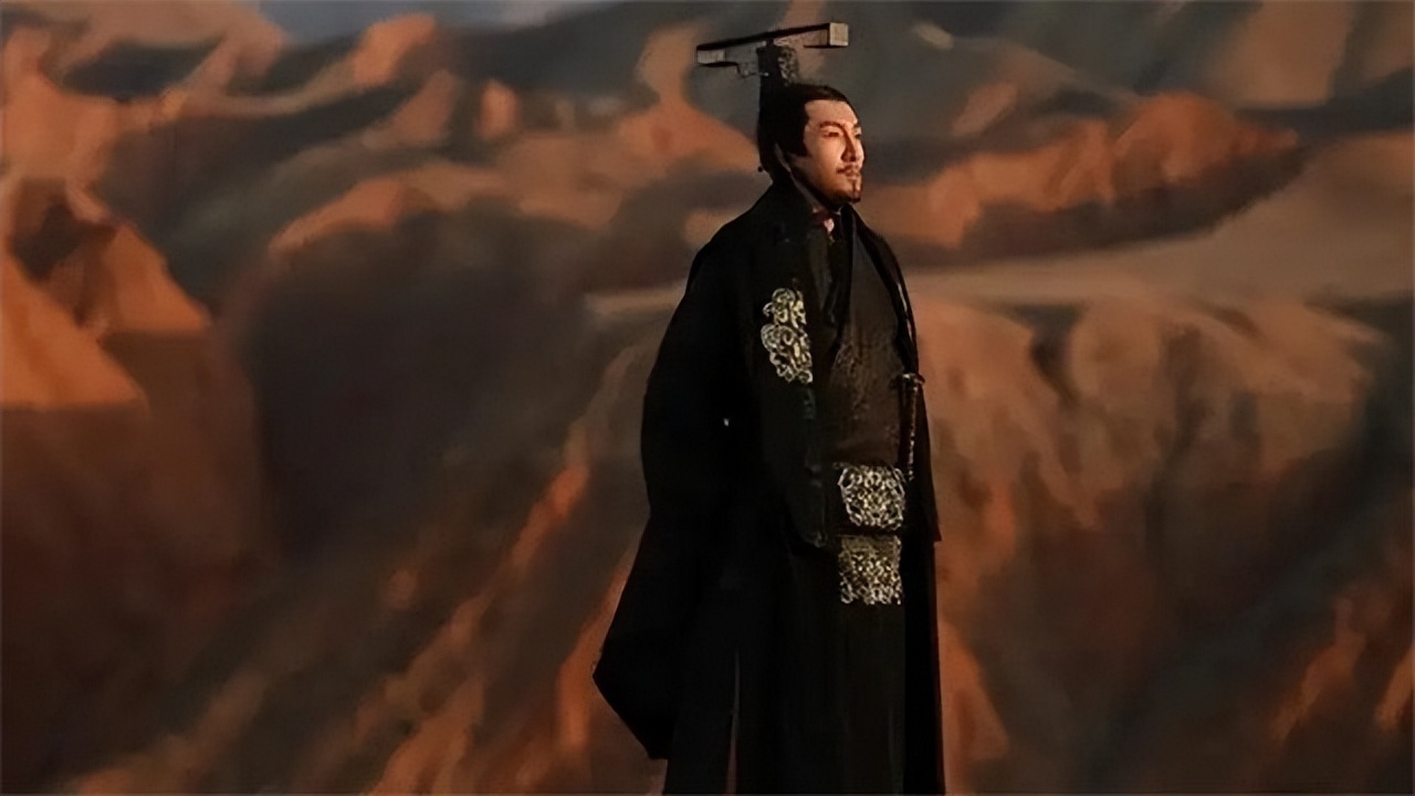 秦始皇黑色龙袍霸气图,秦始皇黑色龙袍