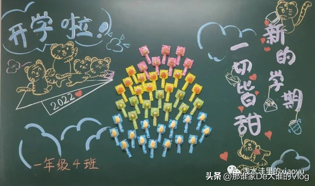 三年级开学黑板报大全图片,三年级春季学期开学黑板报